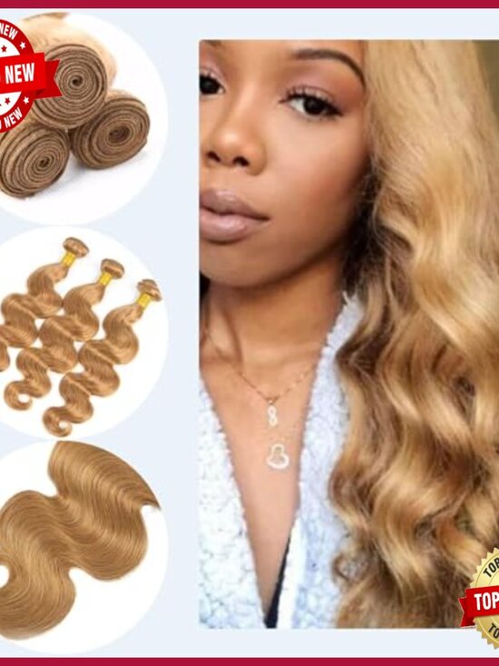 Brazilian Virgin Human Hair Extensions Body Wave Bundles 14-18 Inch main image 5